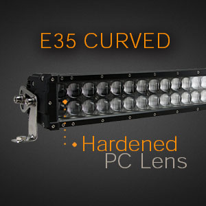 Curved Double Row Lens